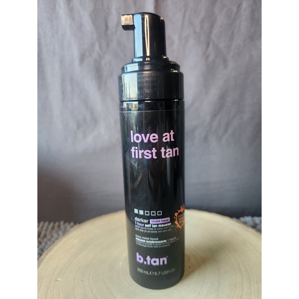 b.tan 'Love At First Tan' Violet-Based Self‎ Tanner Mousse~NEW